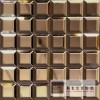 藝術(shù)玻璃拼鏡，玻璃背景墻裝飾工程